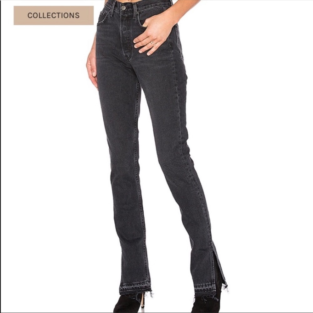 Natalia High-Rise Skinny Split Jean